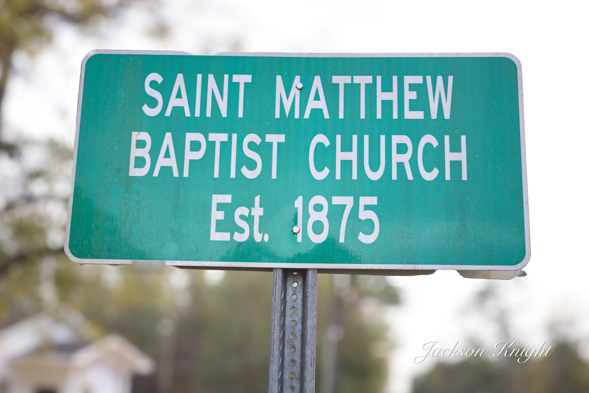 Saint Matthew Baptist Church (Old) - Jackson's Ramblings